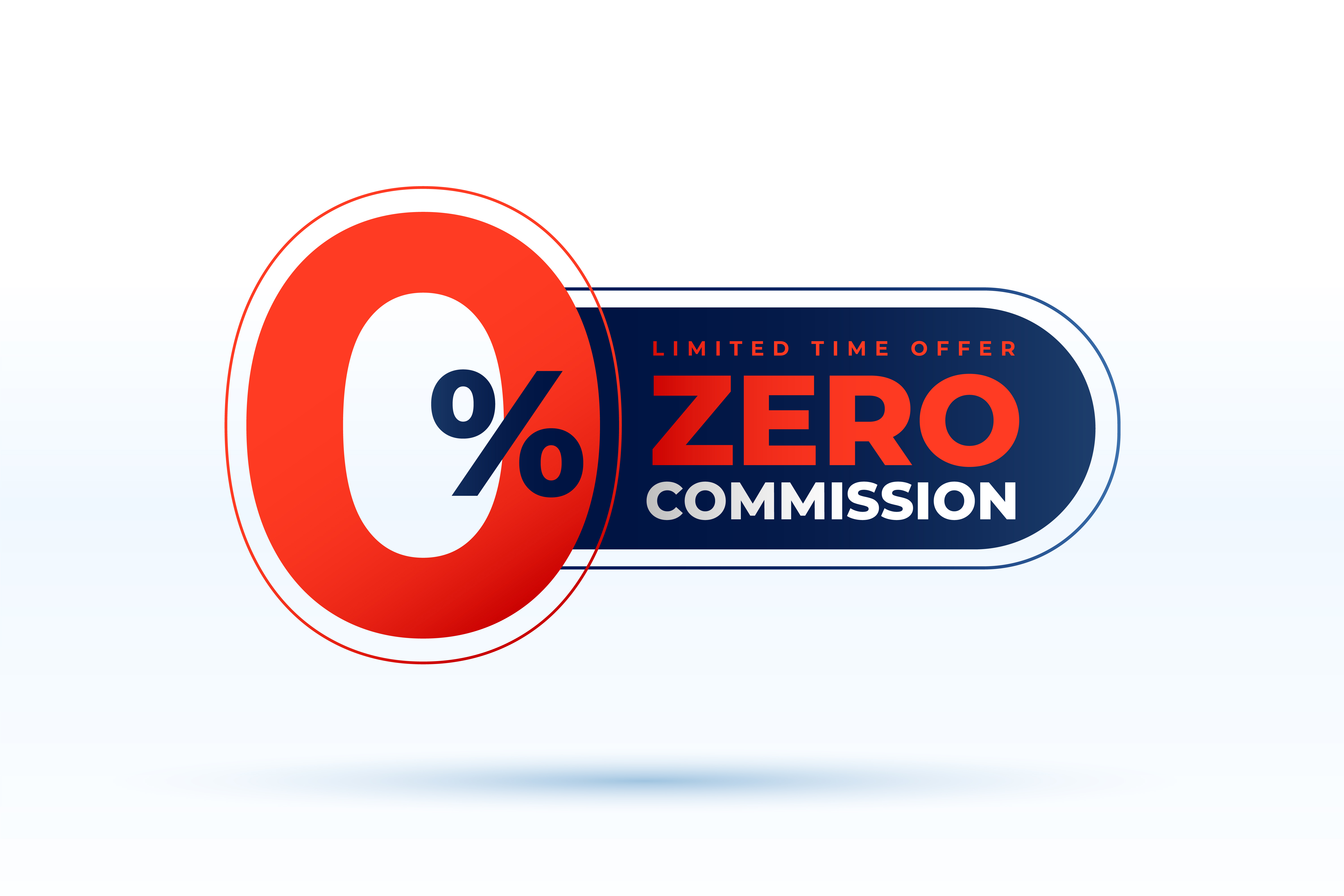 There is zero brokerage for fresh properties